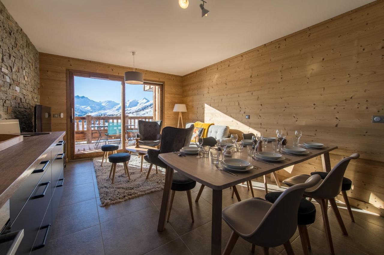 Odyssee B201 - Magnifique Duplex Sur Les Pistes Fontcouverte-la-Toussuire Buitenkant foto